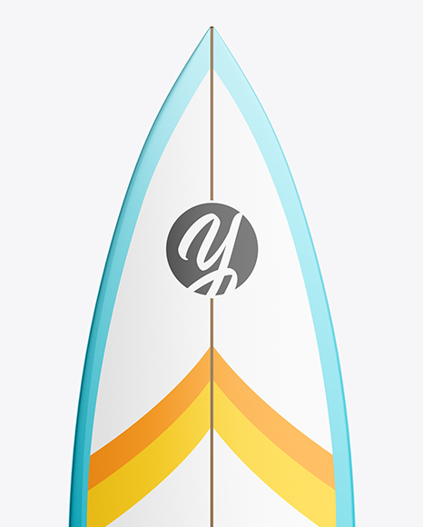 Surfboard Mockup - Front & Back Views