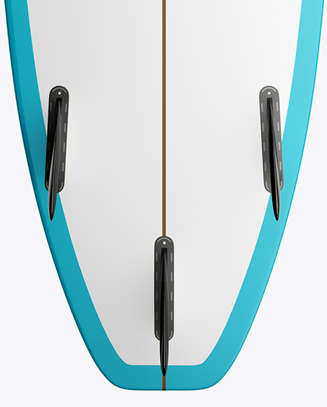 Surfboard Mockup - Front &amp; Back Views