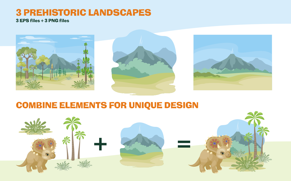 Dinosaurs. Vector clip arts. Dinosaurs. Vector clip arts.