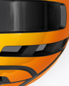 Cycling Helmet Mockup - Top View