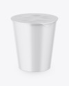 Matte Soup Cup Mockup