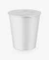 Textured Soup Cup Mockup