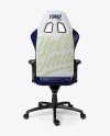 Gaming Chair Mockup - Back View