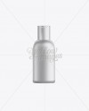 White Plastic Cosmetic Bottle with Lid - 100 ml