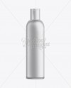 White Plastic Cosmetic Bottle with Lid - 250 ml