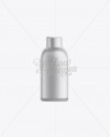 White Plastic Cosmetic Bottle with Cap - 100 ml