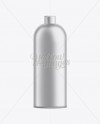 White Plastic Cosmetic Bottle with Cap - 1000 ml