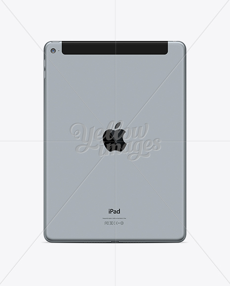 Apple iPad Air 2 Space Gray Mockup - Infinity Bundle