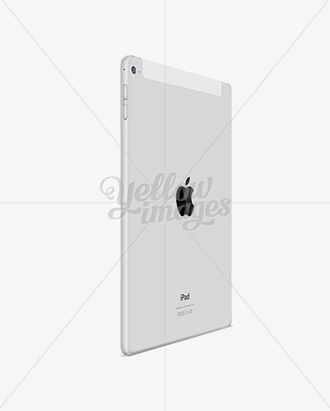 Apple iPad Air 2 Silver Mockup - Infinity Bundle