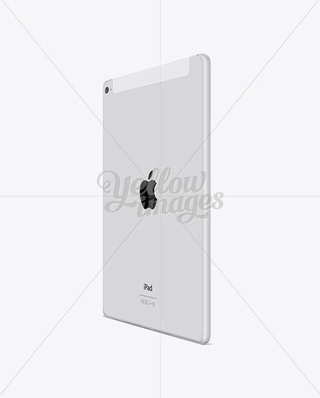 Apple iPad Air 2 Silver Mockup - Infinity Bundle