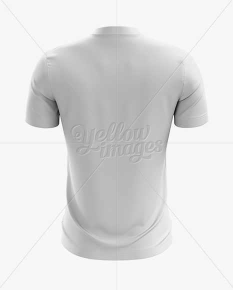 Soccer Jersey Mockup - Back View