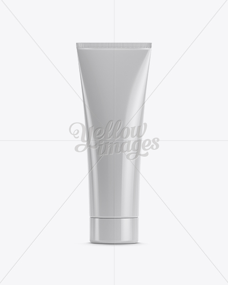 Plastic Cosmetic Tube Mockup