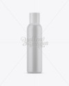 Frosted Cosmetic Bottle W/ Plastic Cap Mockup