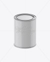 1L Paint Tin Mockup