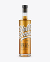 Glass Bottle Mockup - Front View Glass Bottle Mockup - Front View