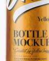 Glass Bottle Mockup - Front View Glass Bottle Mockup - Front View