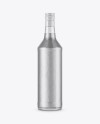 Glass Bottle Mockup - Front View Glass Bottle Mockup - Front View