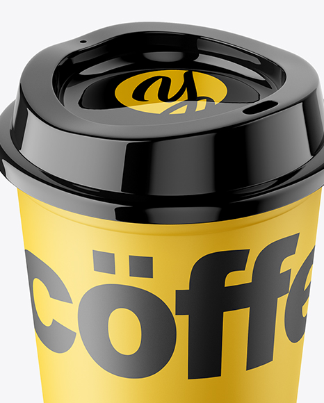 Closed Coffee Cup Mockup