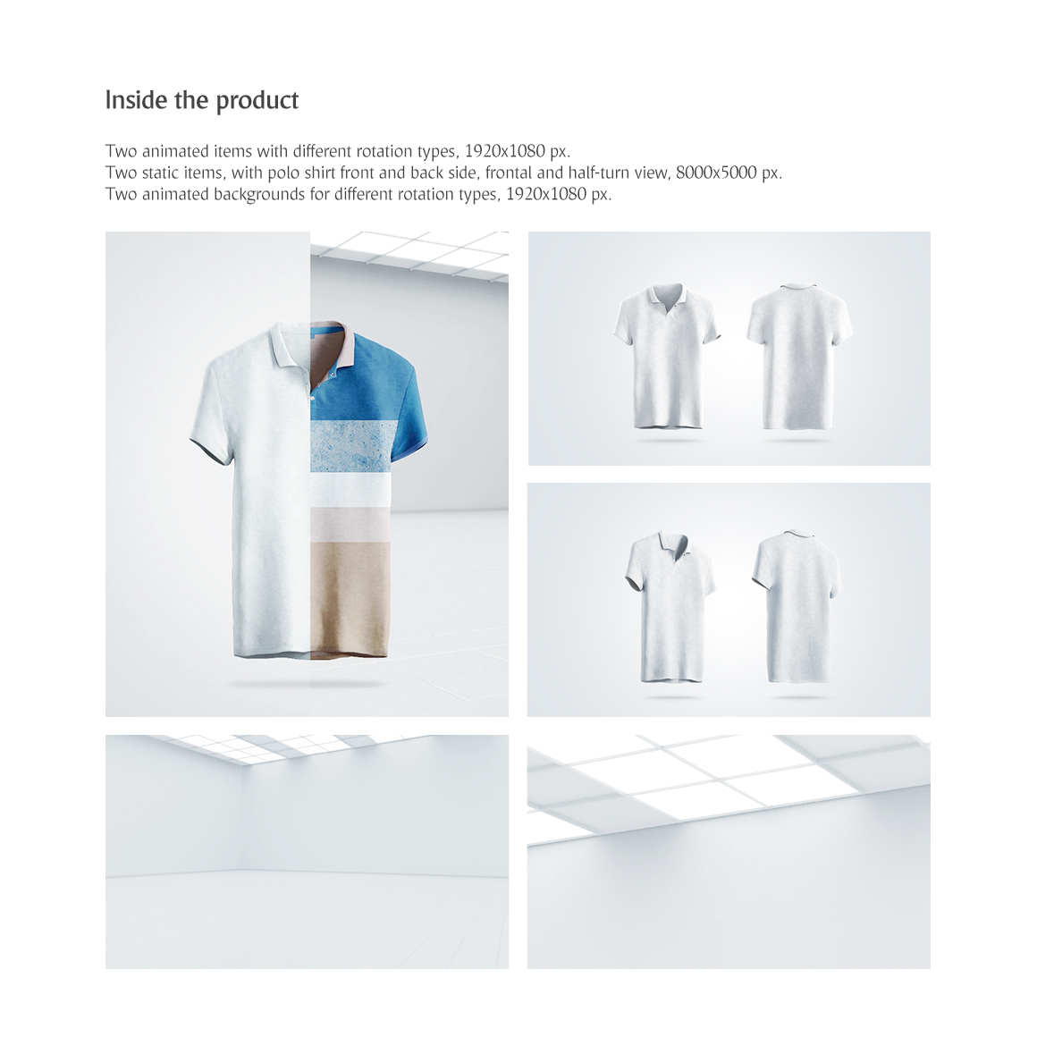 Polo Shirt Animated Mockup