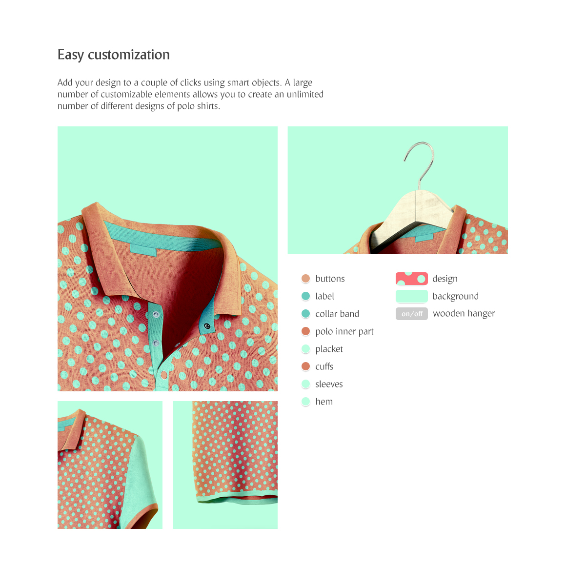 Polo Shirt Animated Mockup Polo Shirt Animated Mockup