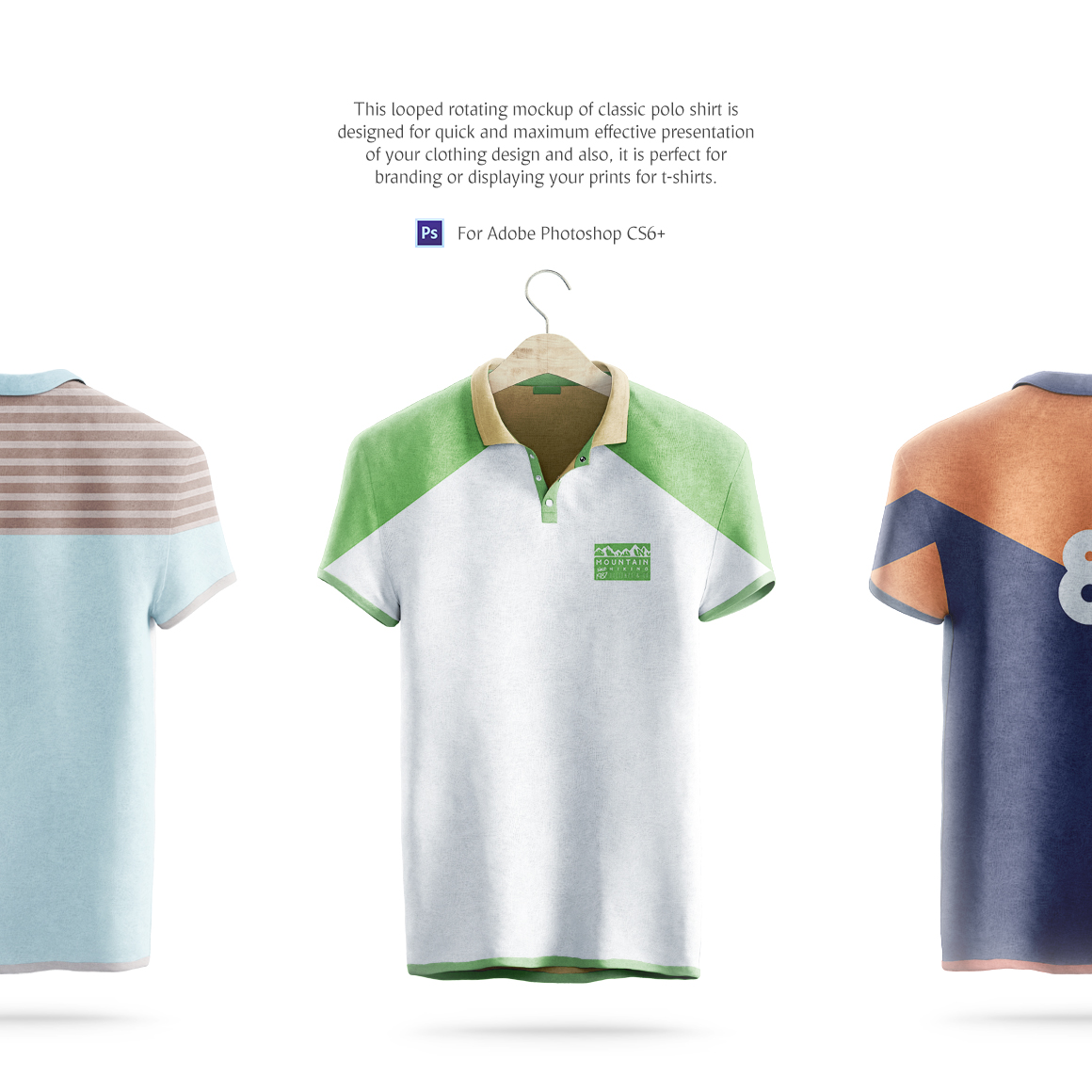 Polo Shirt Animated Mockup Polo Shirt Animated Mockup