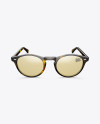 Sunglasses Mockup - Front View (High Angle Shot)