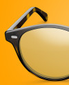 Sunglasses Mockup - Front View (High Angle Shot)