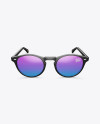 Sunglasses Mockup - Front View (High Angle Shot)