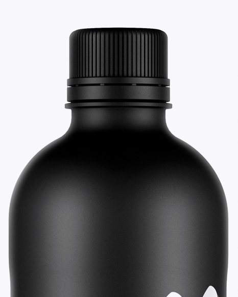 Matte Plastic Bottle Mockup