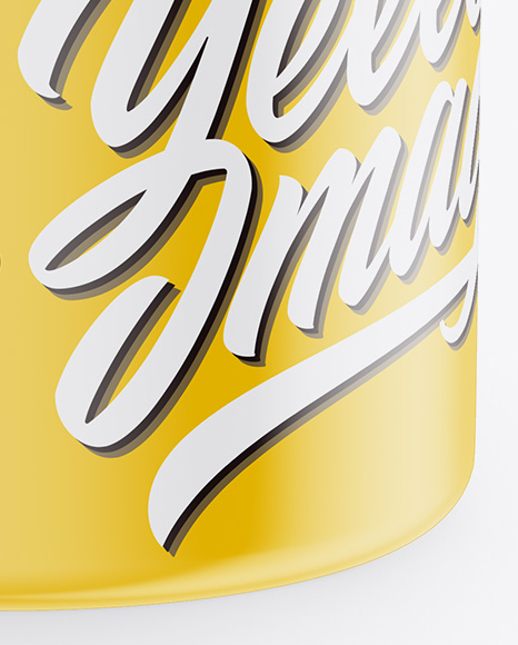 Glossy Bottle Mockup