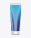 Transparent Cosmetic Tube With Glossy Cap Mockup