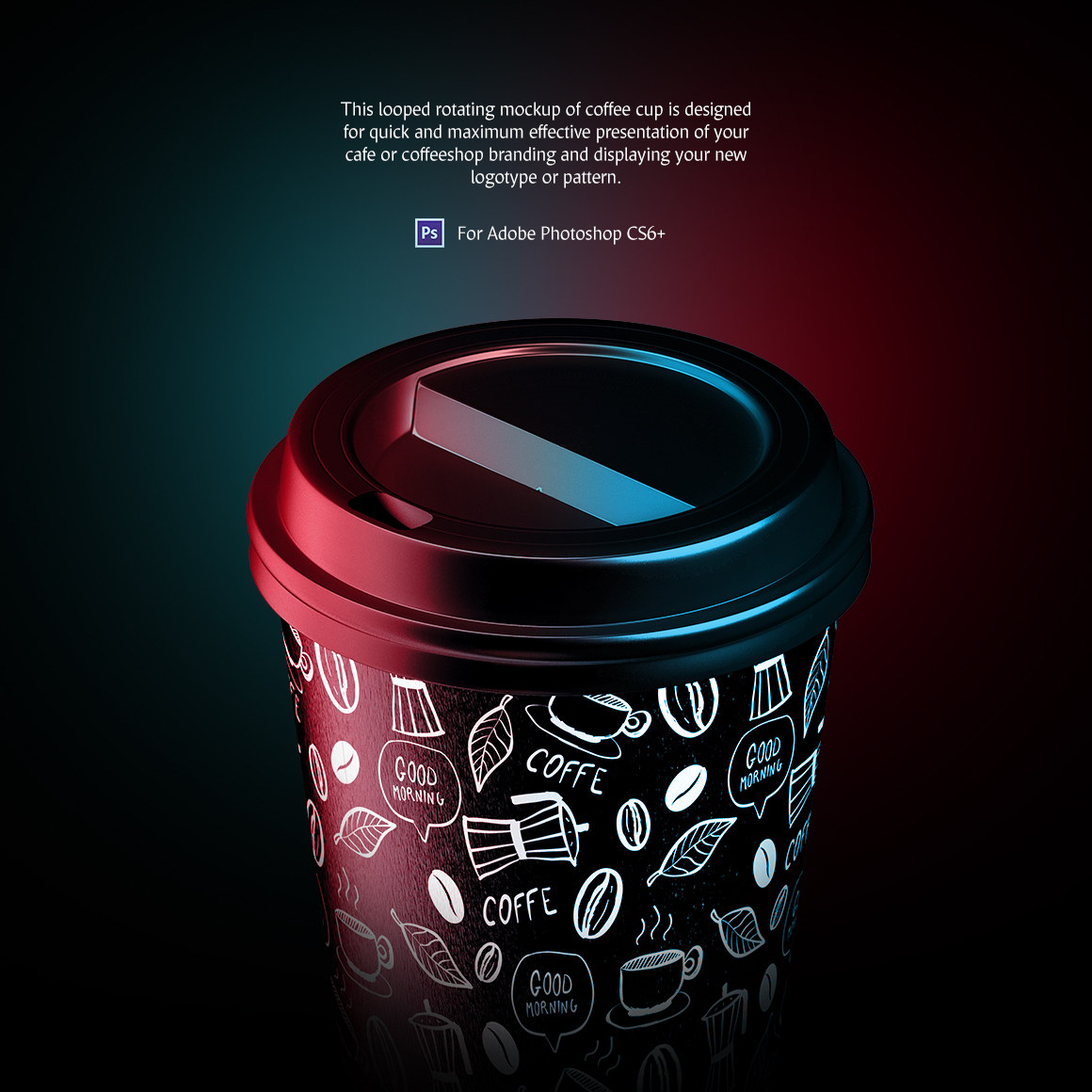 Coffee Cup Animated Mockup Coffee Cup Animated Mockup