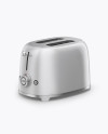 Toaster Mockup - Half Side View