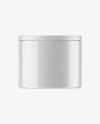 Glossy Tea Jar Mockup