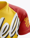 Men’s MTB Trail Jersey mockup (Front View)