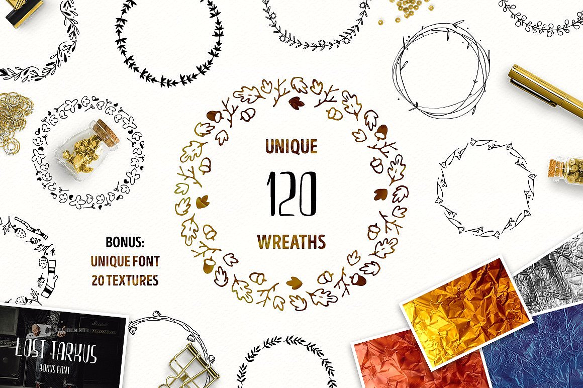 120 Unique Wreaths