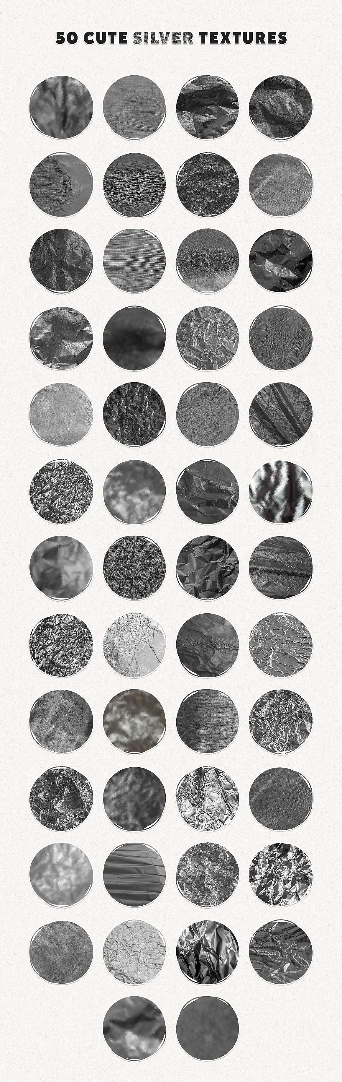 Cute Metallic Textures and Patterns Cute Metallic Textures and Patterns