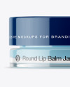 5ml Lip Balm Jar with Glossy Cap Mockup