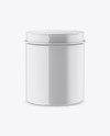Glossy Jar Mockup - High-Angle Shot Glossy Jar Mockup - High-Angle Shot