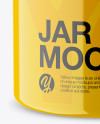 Glossy Jar Mockup - High-Angle Shot Glossy Jar Mockup - High-Angle Shot