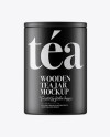 Wooden Tea Jar Mockup Wooden Tea Jar Mockup