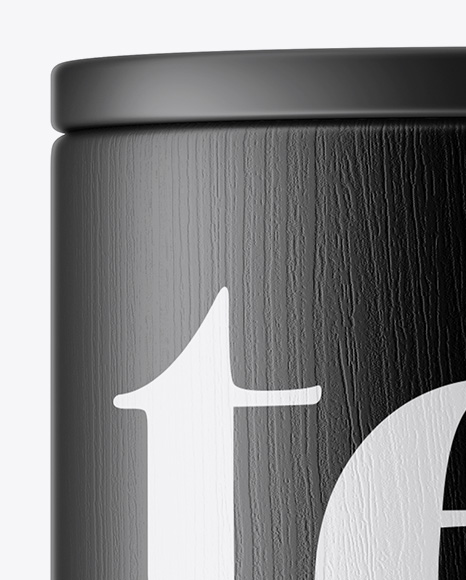 Wooden Tea Jar Mockup Wooden Tea Jar Mockup