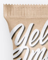 Kraft Snack Bar Mockup Kraft Snack Bar Mockup