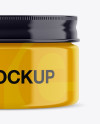 Glossy Jar Mockup Glossy Jar Mockup
