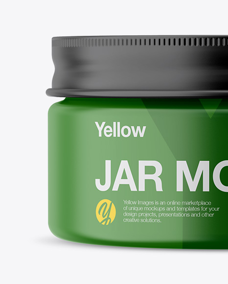 Matte Jar Mockup Matte Jar Mockup