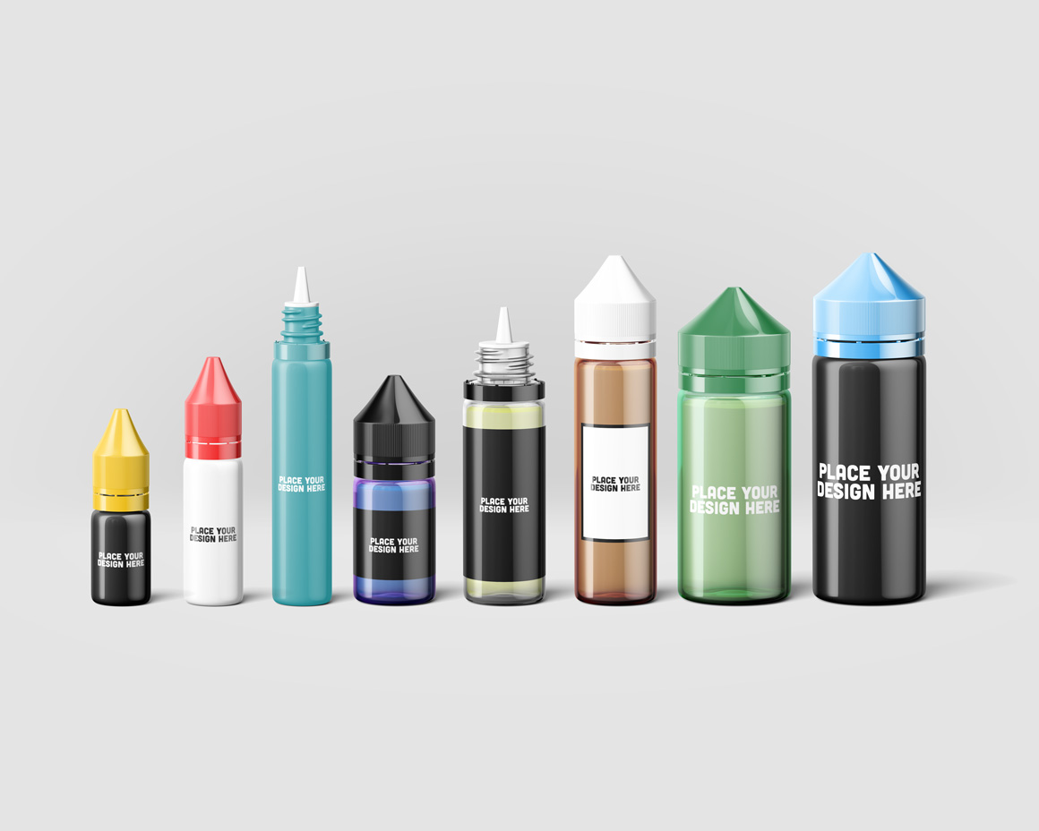 Cosmetic Bottles Mockup Vol.5 Cosmetic Bottles Mockup Vol.5