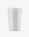 Coffee Cup Mockup - Front View