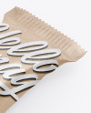 Kraft Snack Bar Mockup - Half Side View Kraft Snack Bar Mockup - Half Side View
