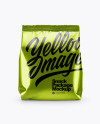 Metallic Snack Package Mockup