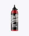 Glossy Sauce Bottle Mockup